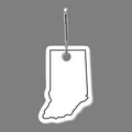 Zippy Clip & State of Indiana Shaped Tag